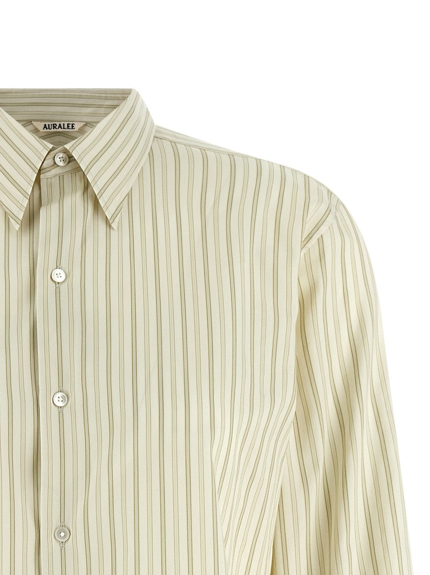 Auralee Cotton And Silk Shirt