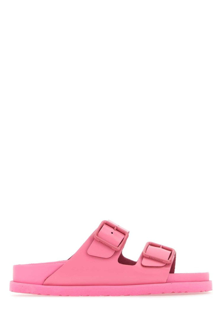 Birkenstock Pink Leather Arizona Avantgarde Slippers