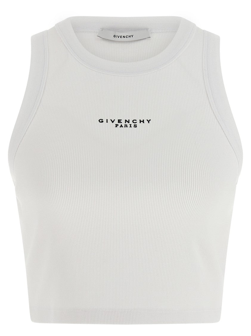 Givenchy ' Paris' Print Top
