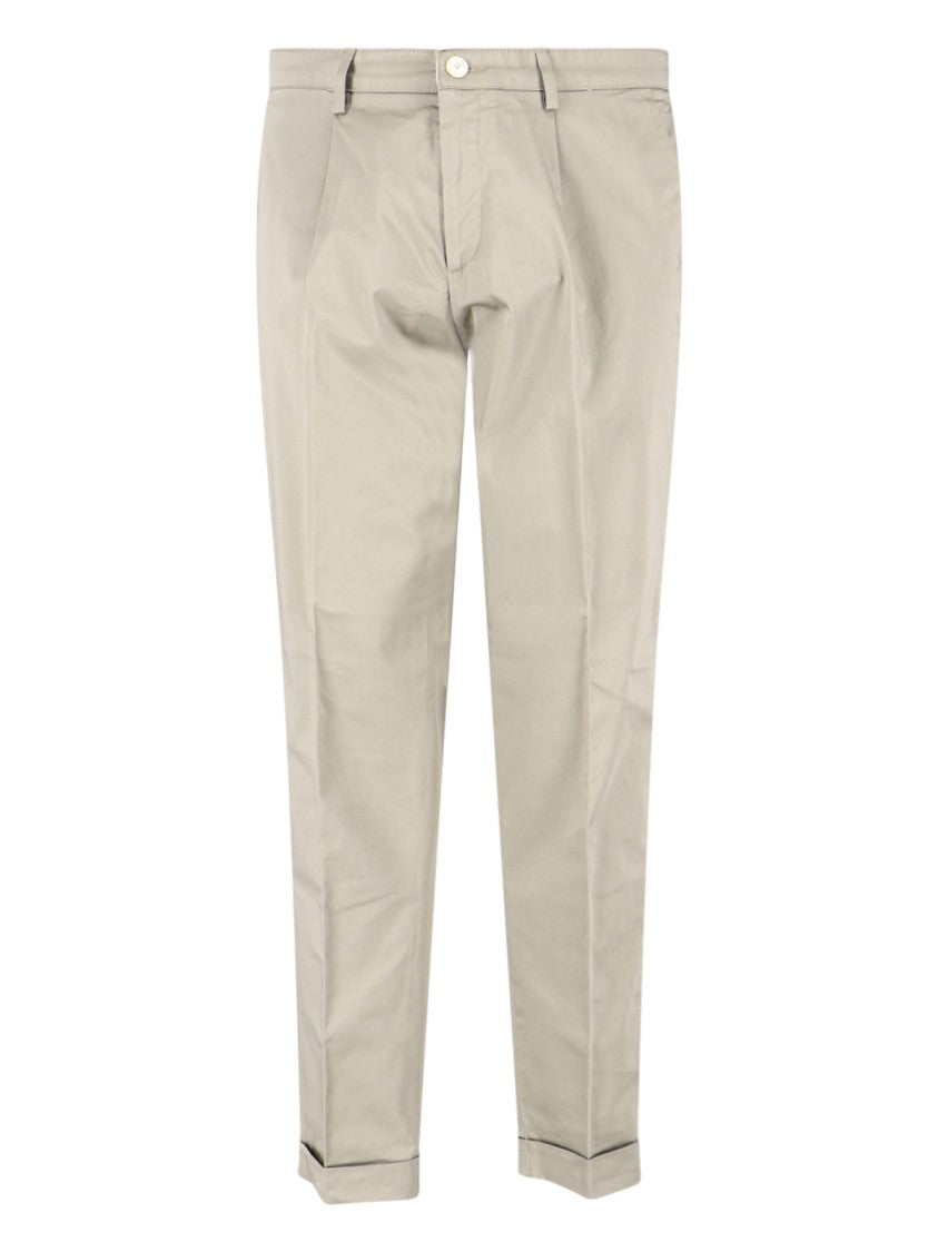 Cruna "Arbat" Straight Trousers Beige