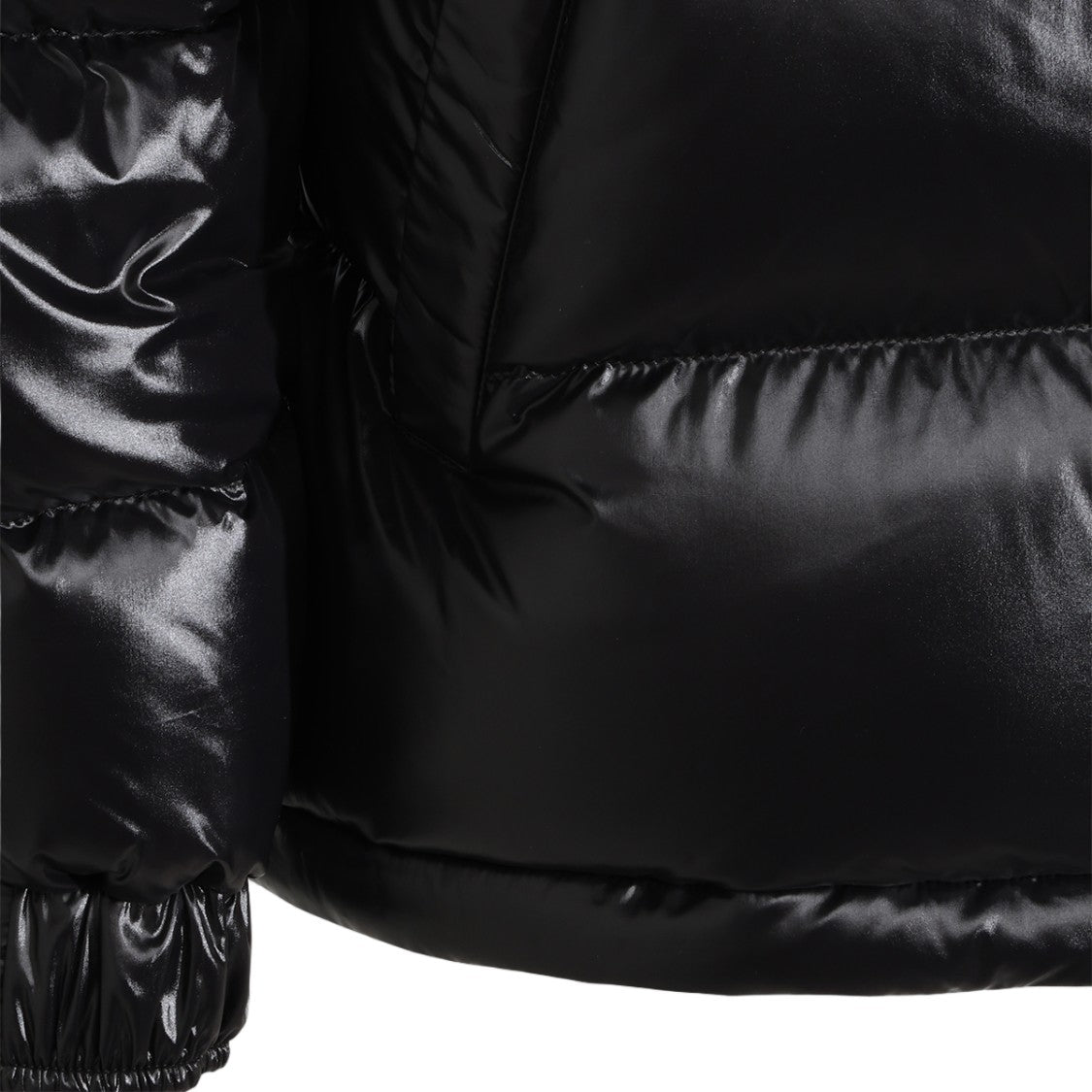Herno Quilted High Collar Hooded Down Jacket
