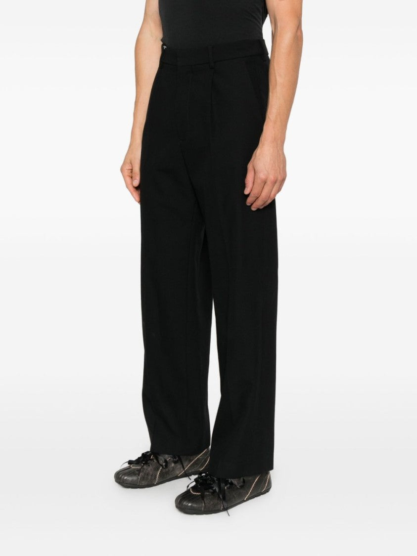 Mm6 By Maison Margiela Straight-Leg Trousers With High Waist