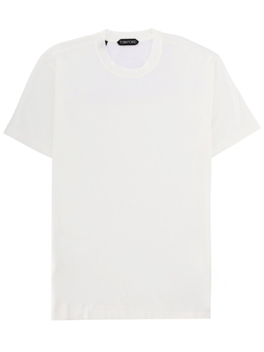 Tom Ford Lyocell-Cotton Crew Neck T-Shirt