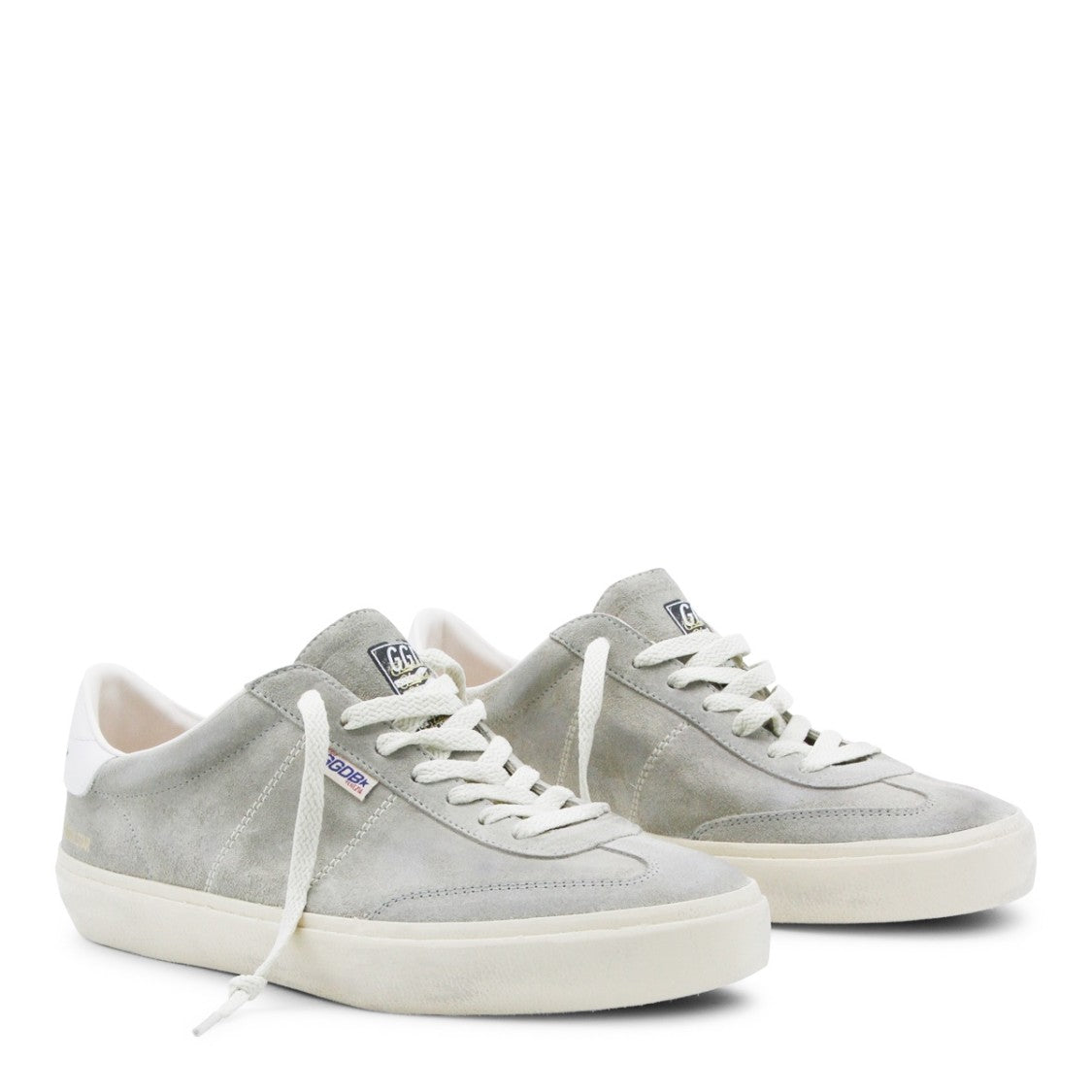 Golden Goose Grey Suede Soul-Star Sneakers