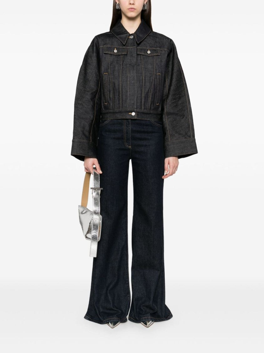 Givenchy Indigo Blue Chest Flap Pocket Jacket