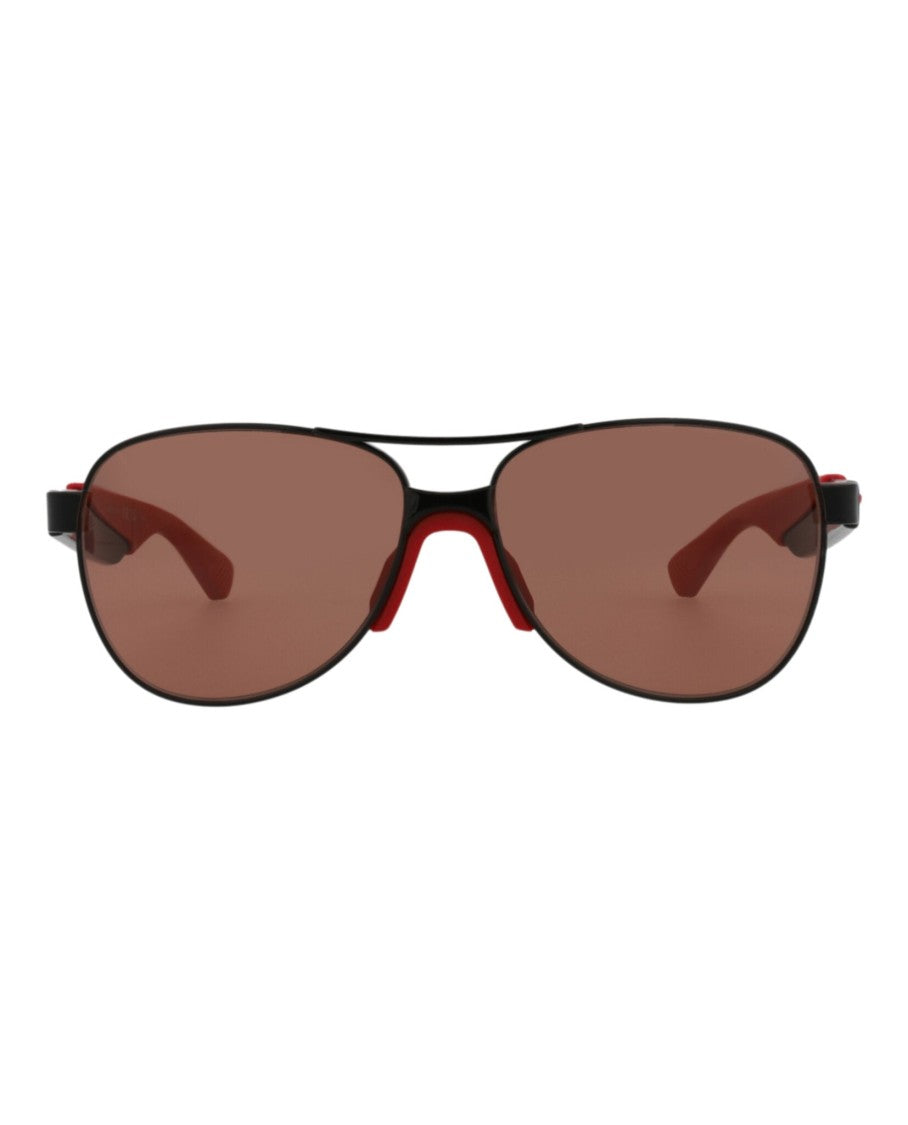 Bottega Veneta Aviator-Frame Metal Sunglasses