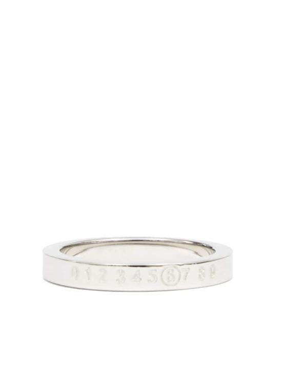 Mm6 By Maison Margiela Polished Yellow Brass Ring