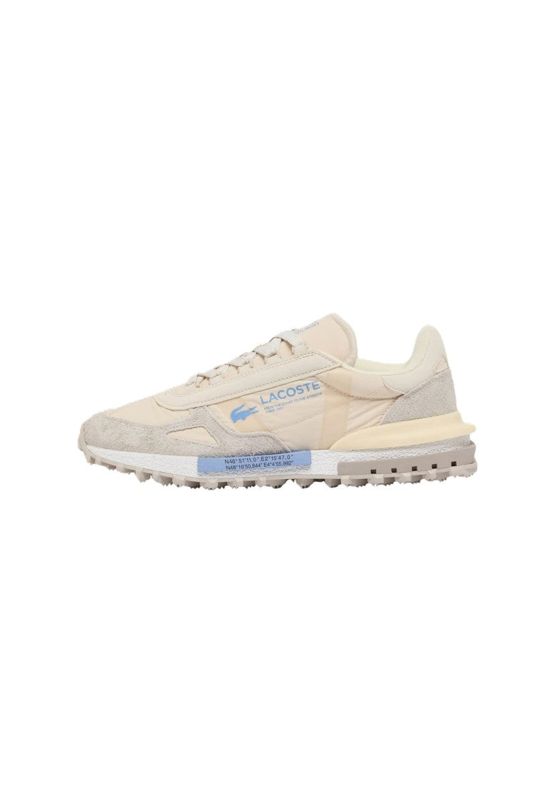 Lacoste Natural Beige Elite Active Sneakers