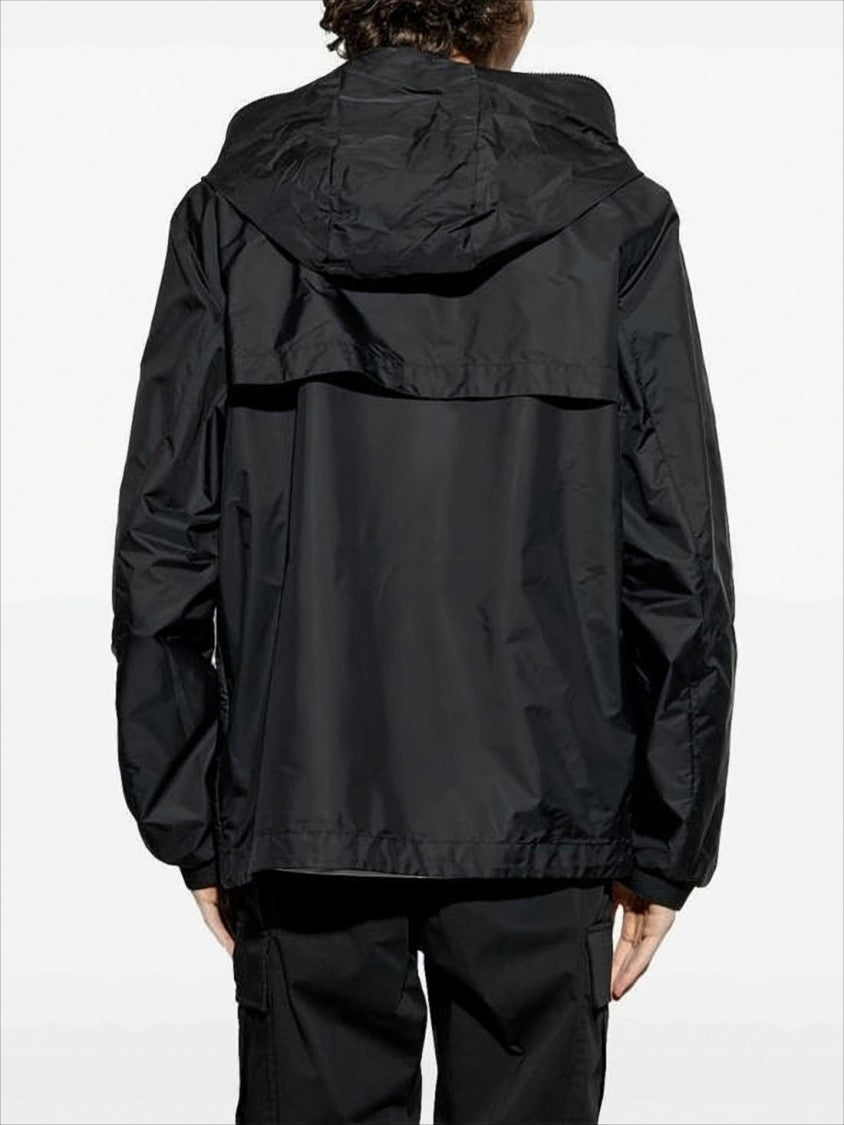 Moncler Lightweight Black Hoodedjacket