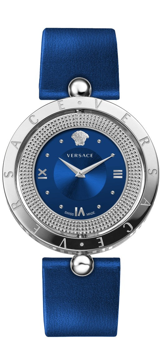 Versace Versace Eon Lady Watch With Deep Blue Dial
