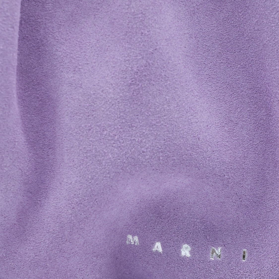 Marni Ruched Purple Shoulder Bag