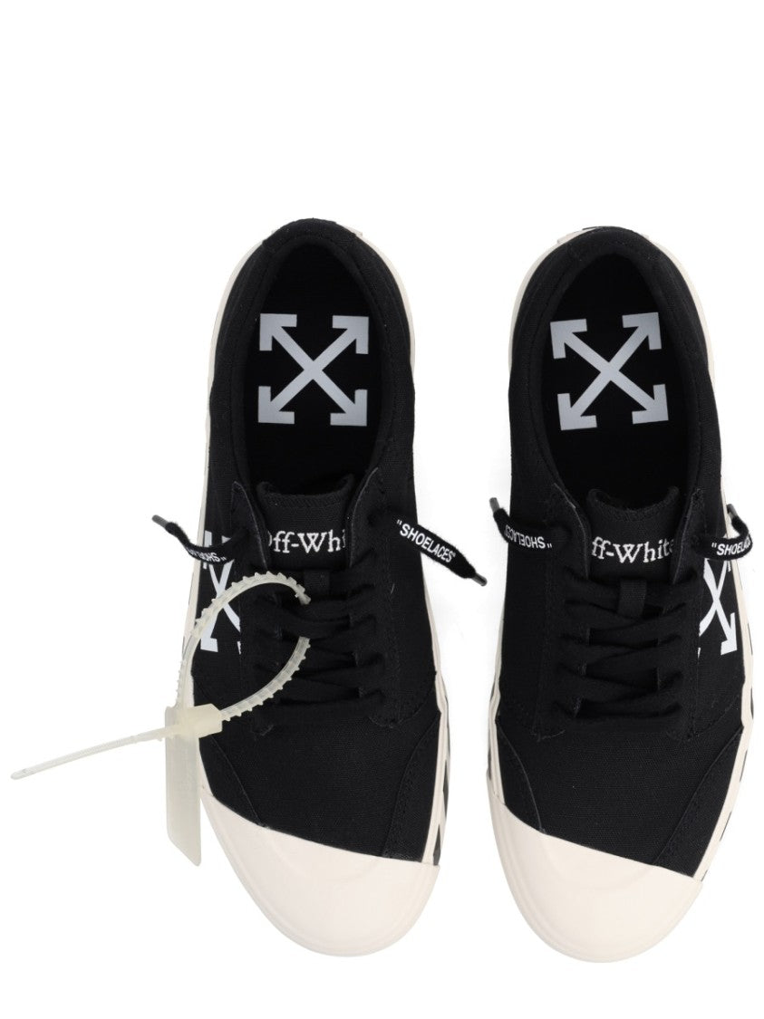 Off-White Vulc Undercut Cotton Arrow Sneakers