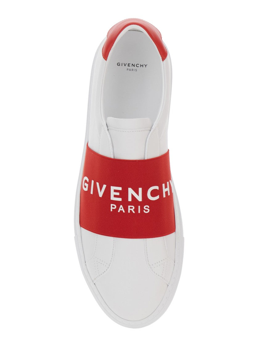 Givenchy White Leather Sneakers
