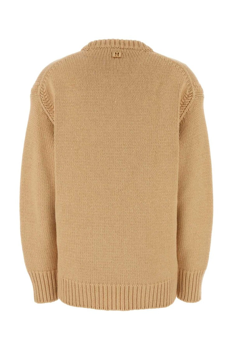 Chloé Skin Pink Cashmere Blend Oversize Sweater