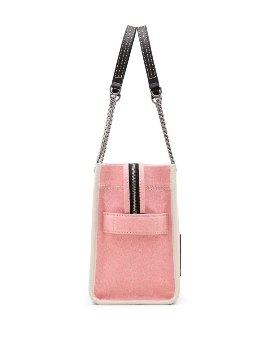 Marc Jacobs Rose Structured Cotton Tote Bag