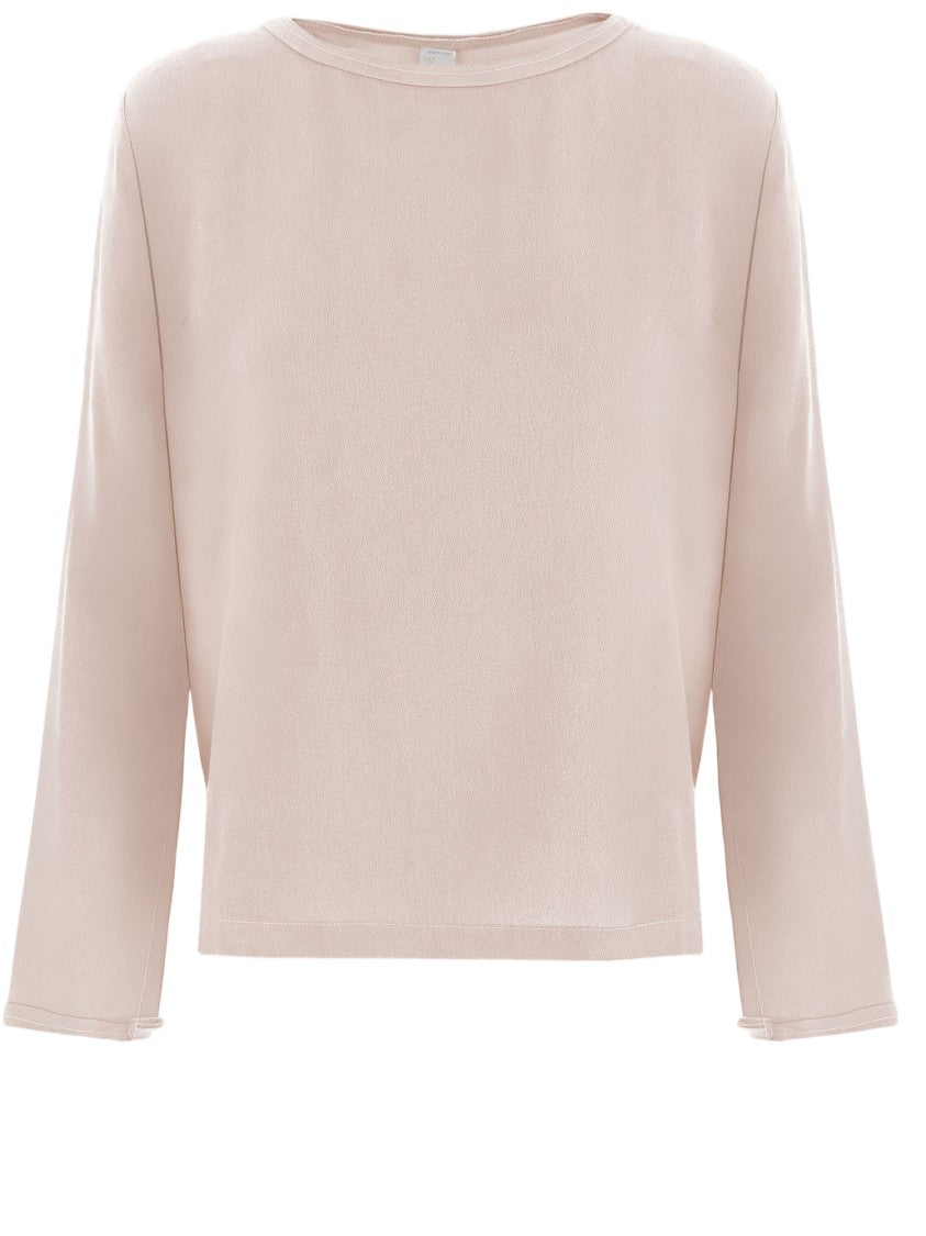 Q-Wins Silk Knit Sweater