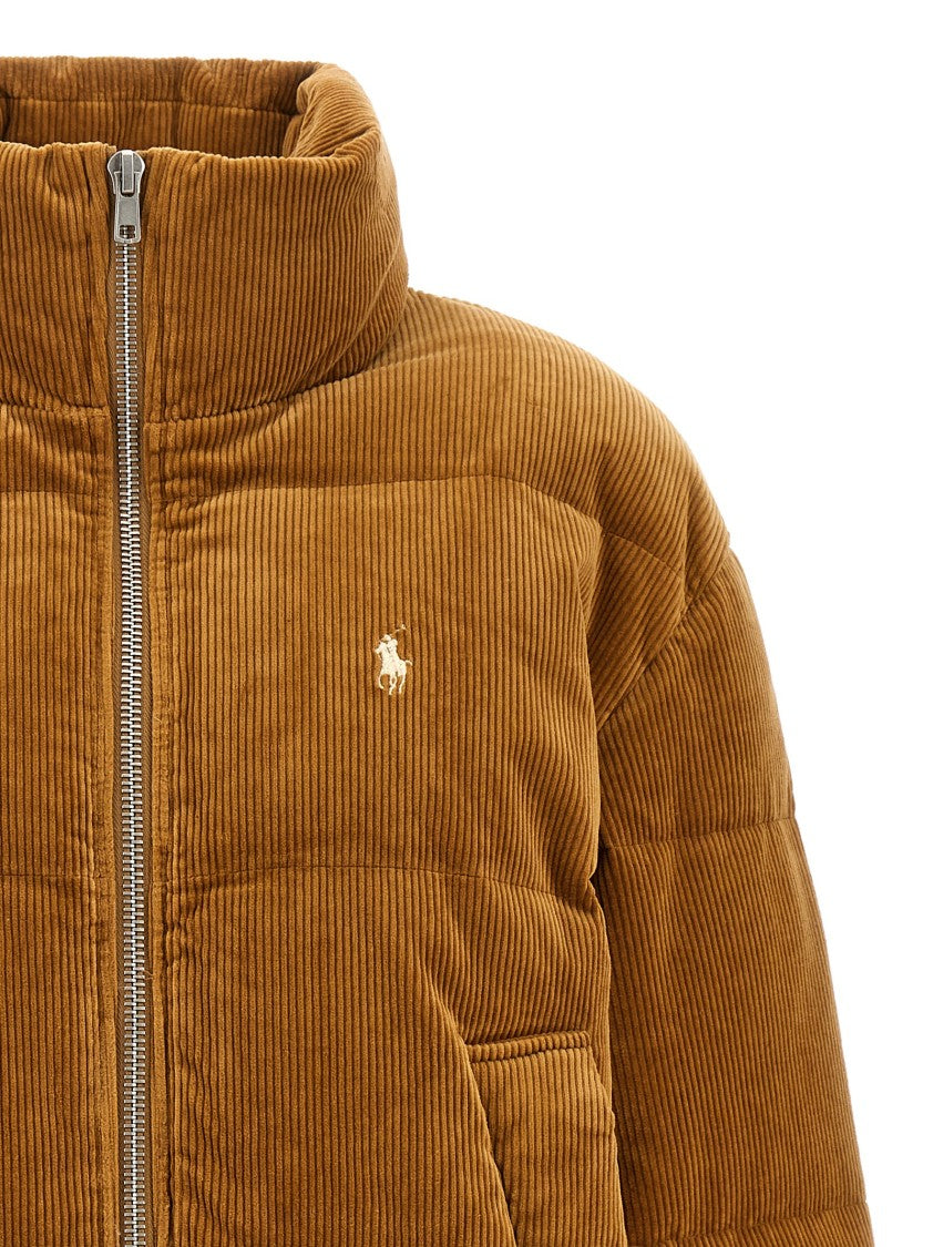 Polo Ralph Lauren Ribbed Velvet Down Jacket