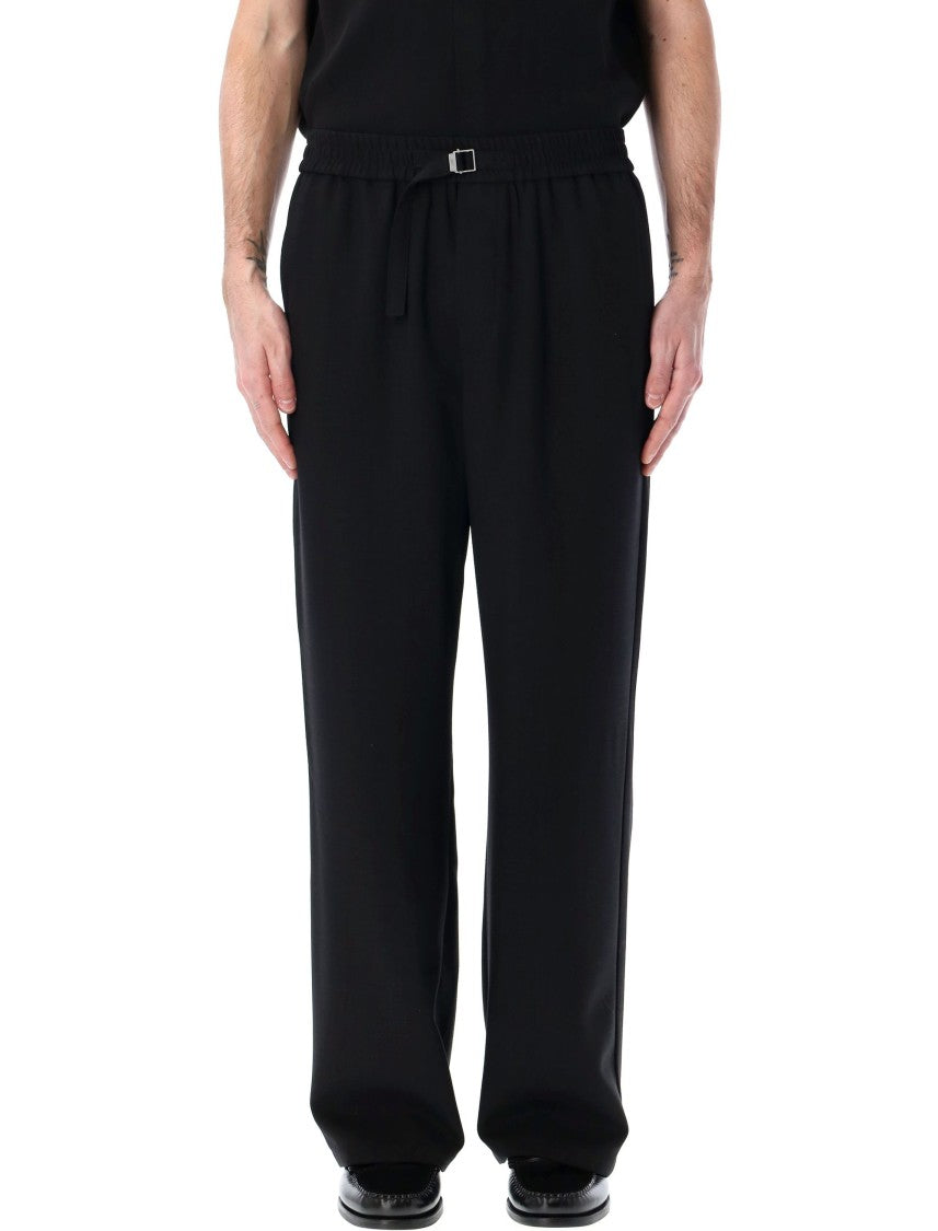Ami Straight Fit Elasticated Trousers