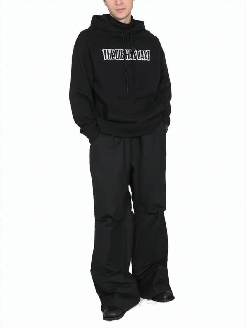 Raf Simons Graphic Print Hoodie With Drawstring