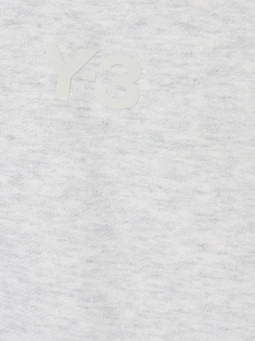 Y-3 Grey Long Sleeve Hoodie