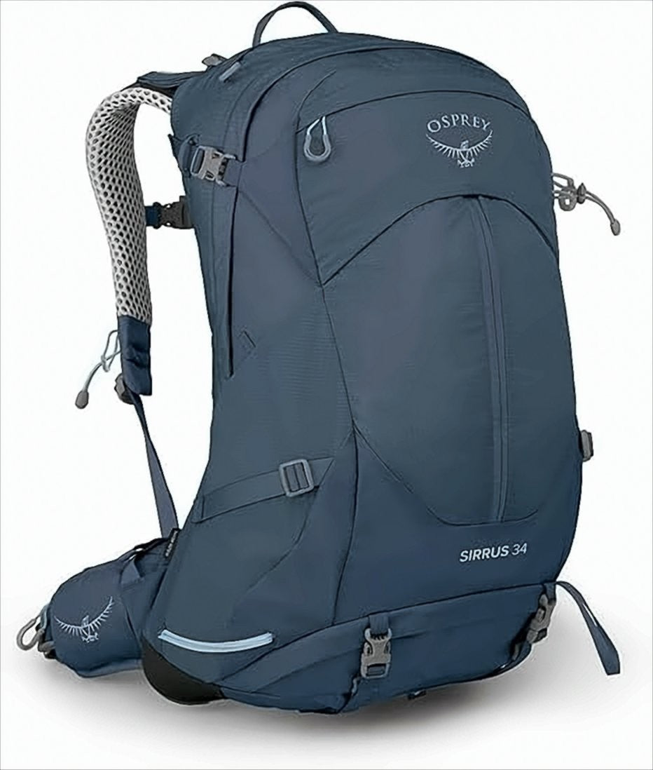 Osprey Ergonomic Blue Backpack With Padded Straps