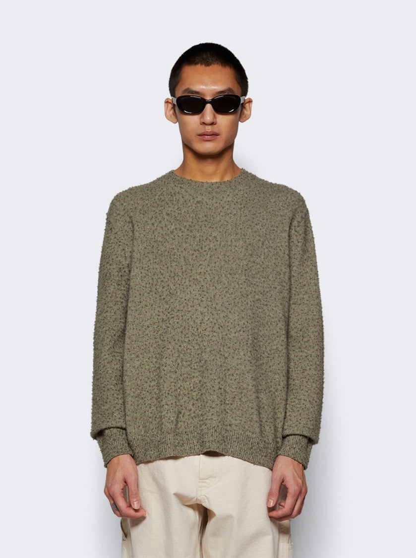 Maison Margiela Crewneck Sweater Sage Green