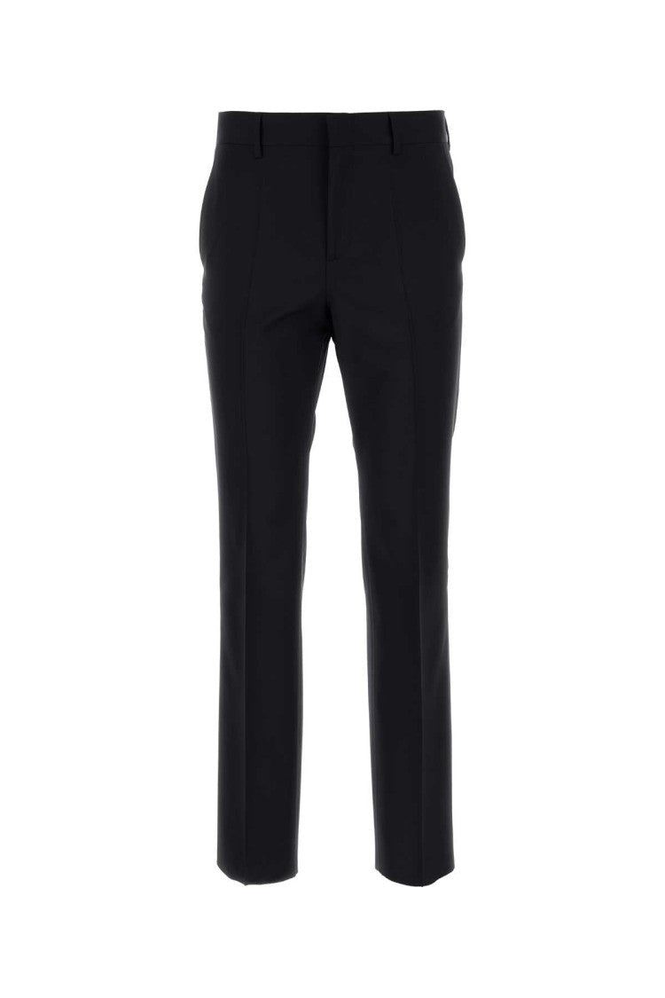 Valentino Garavani Midnight Blue Wool Blend Pant