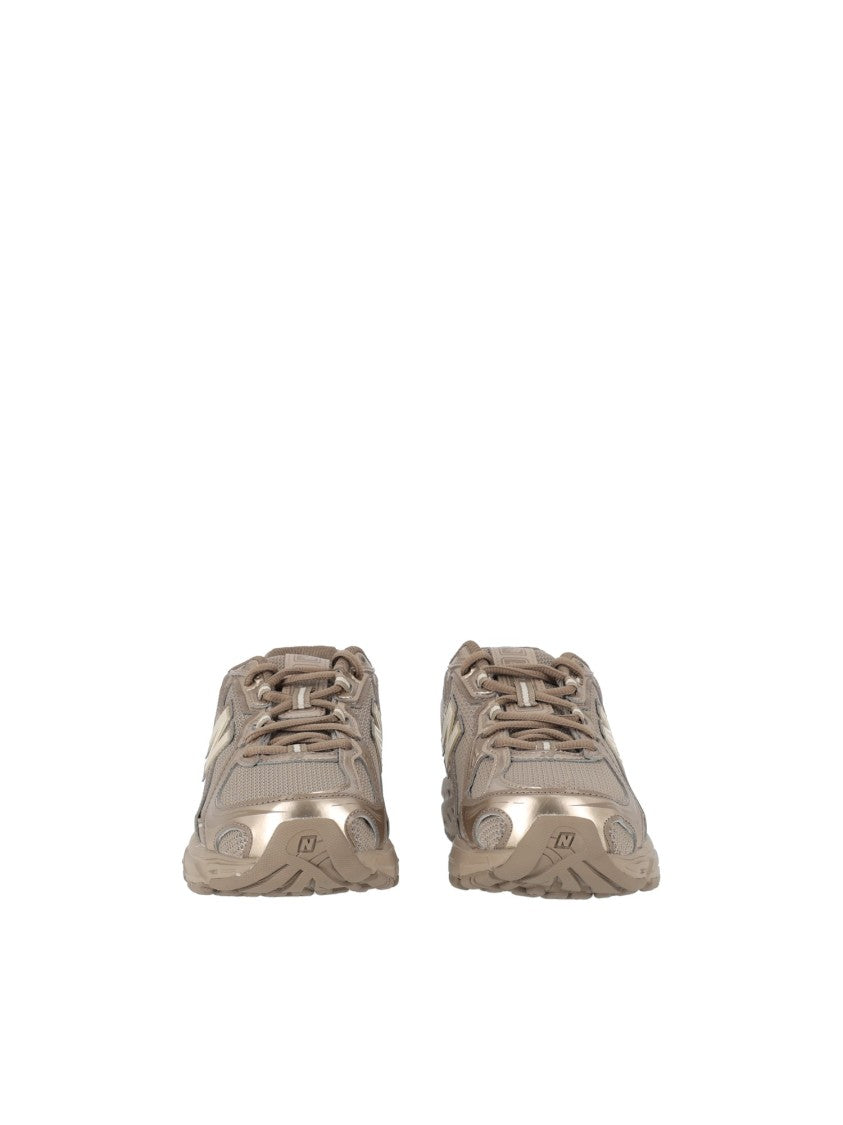 New Balance Mushroom Synthetic Mesh Low-Top Sneakers