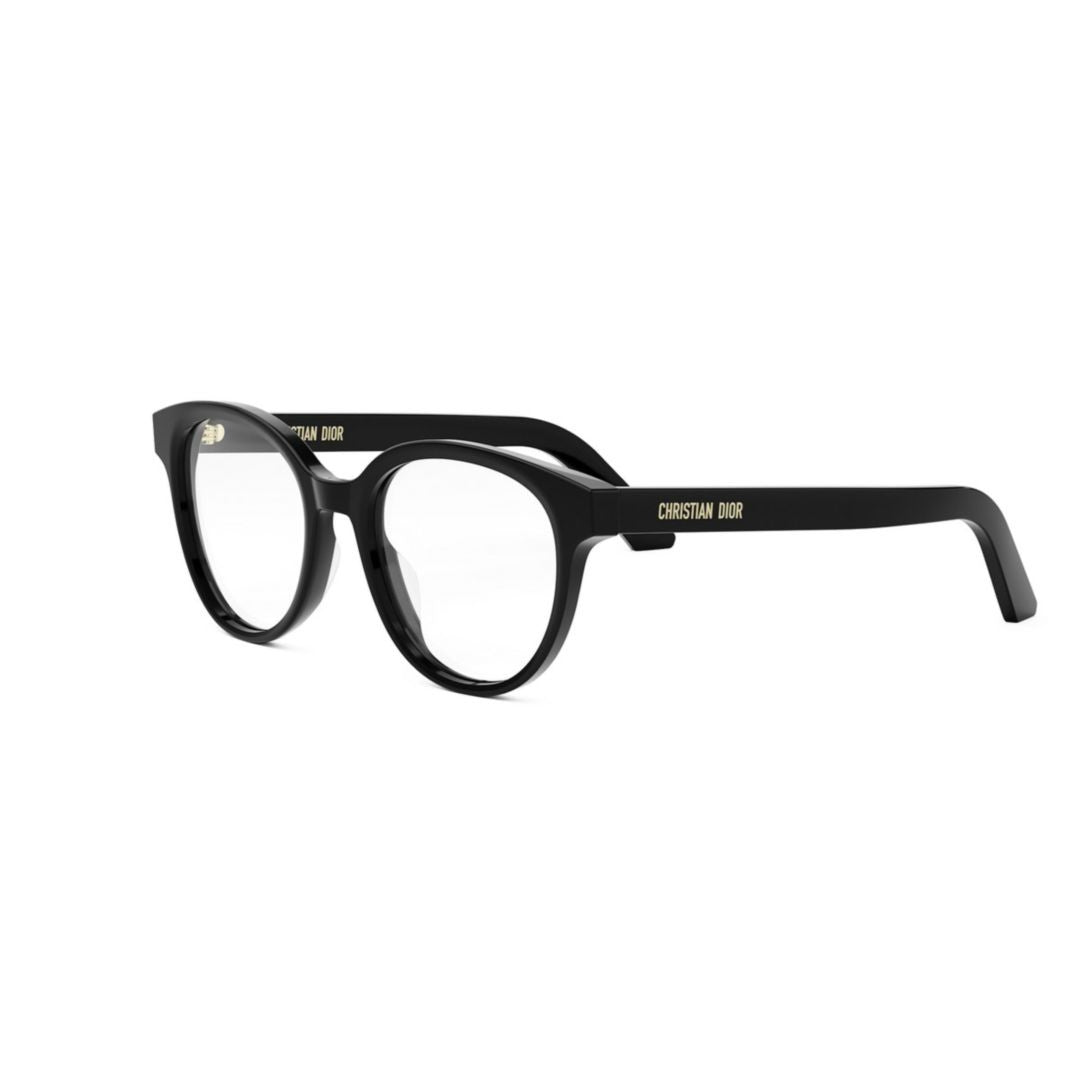 Dior Midnighto R1i Round Frame Black Eyeglasses