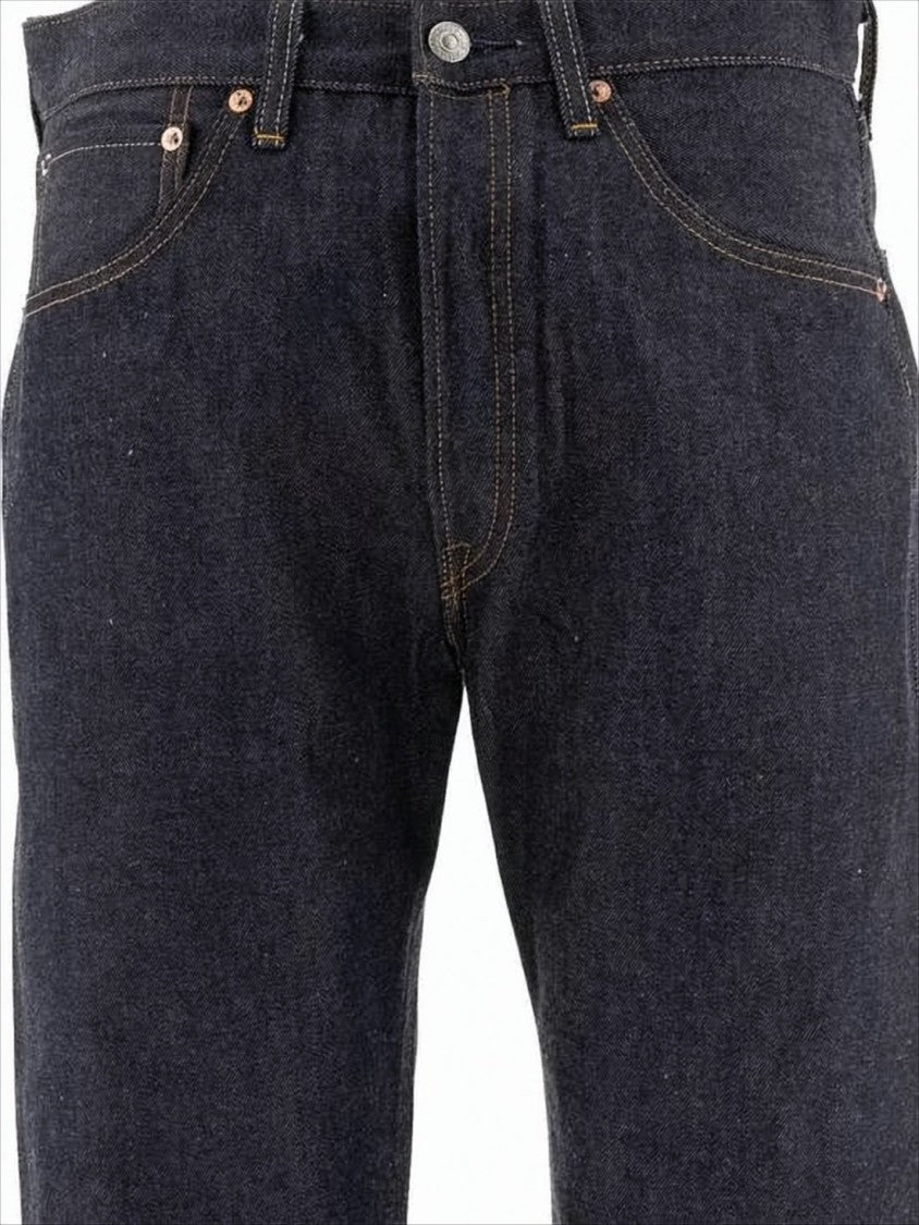Levi's Straight-Leg Dark Indigo Denim Pants