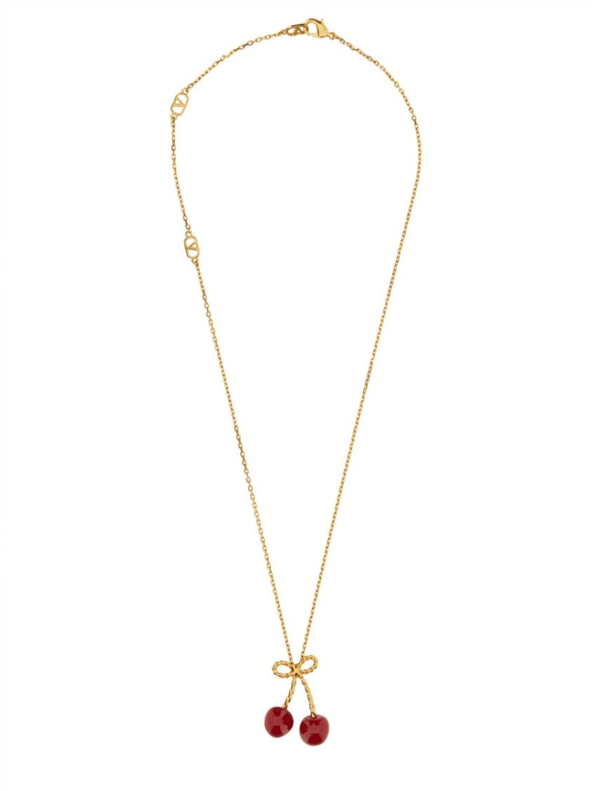 Valentino Garavani "Cherryfic" Necklace