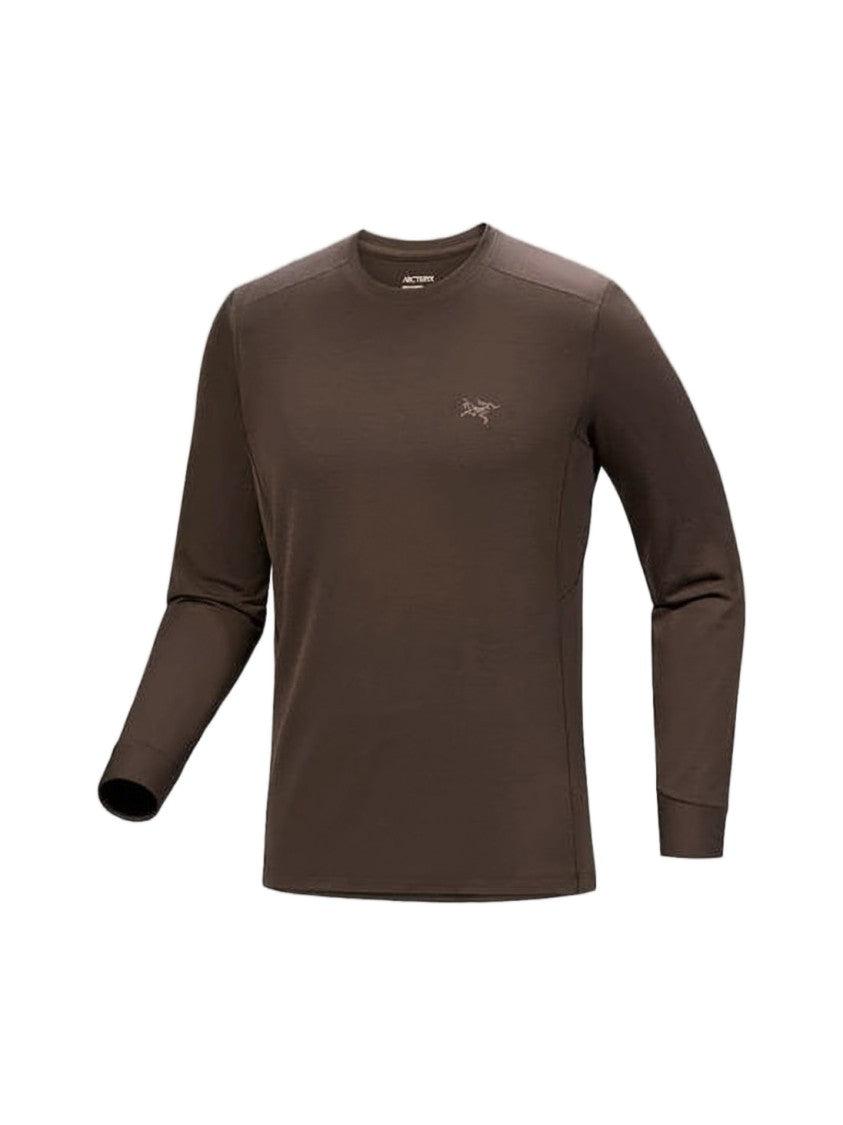 Arc'teryx Long-Sleeved Brown Wool Blend Shirt