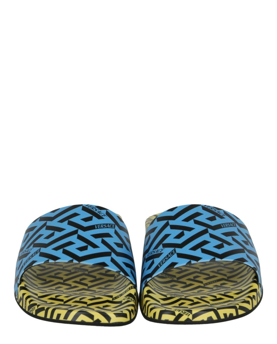 Versace Greca Print Slides
