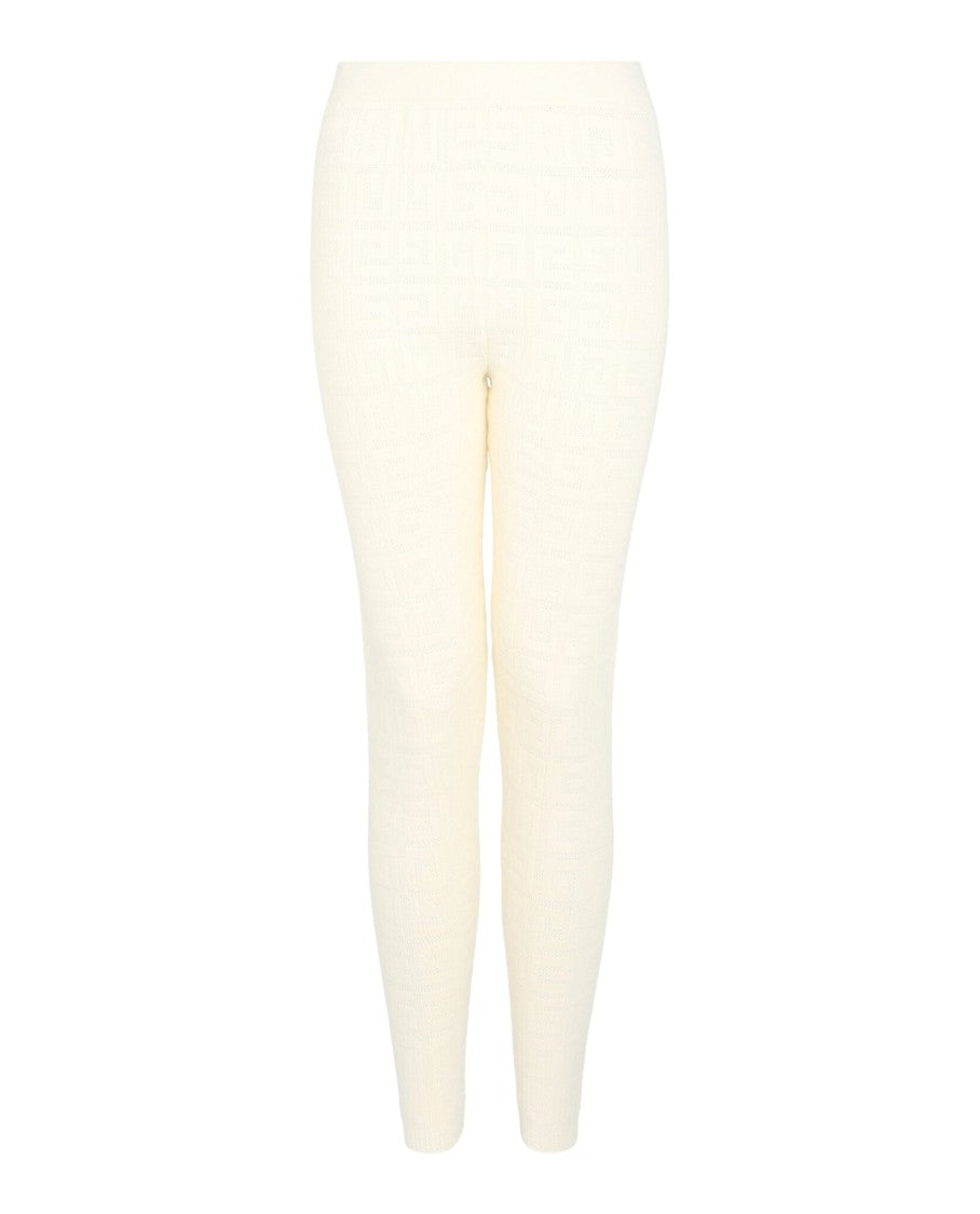 Givenchy 4G Mesh Monogram Stretch Leggings