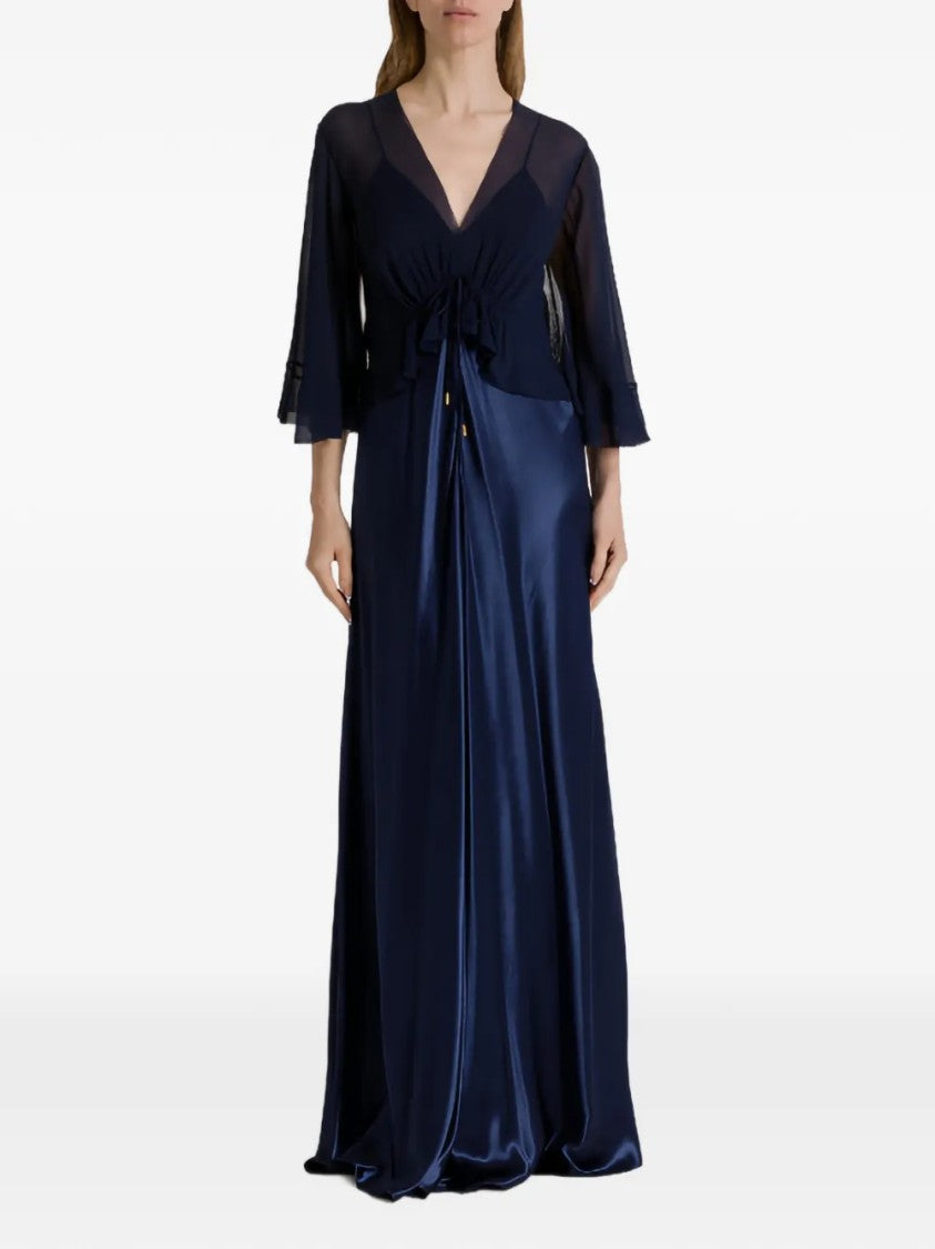 Alberta Ferretti Classic Tailored Fit Minimalist Dress