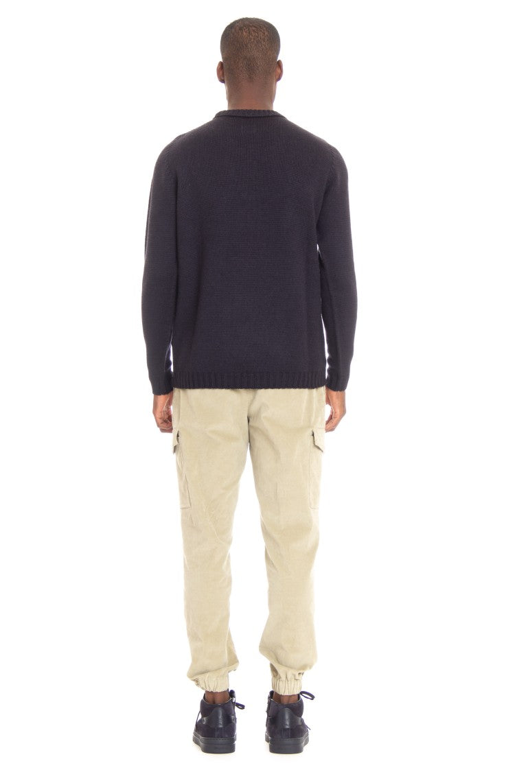 C.P. Company Virgin Wool Frosted Dye Crewneck Sweater