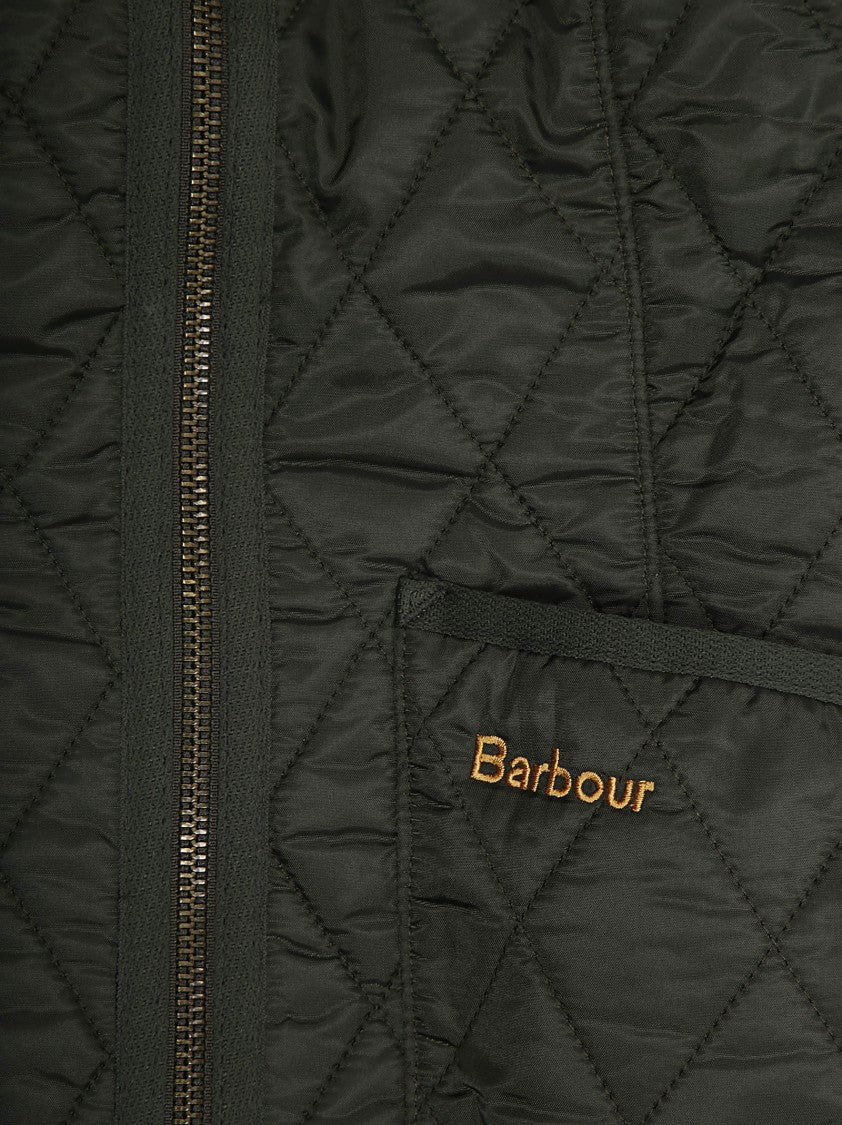 Barbour Diamond Stitched Quilted Fitted Gilet