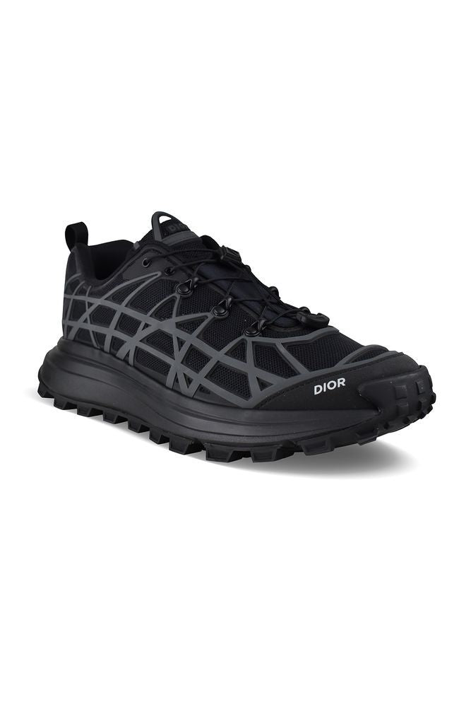 Dior B31 Runner Sneakers With Geometric Rubber Inserts