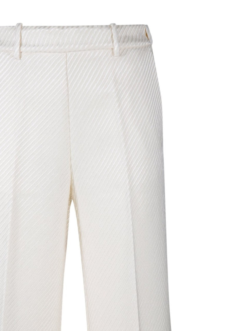 Forte Forte Diagonal Couture Palazzo Pants