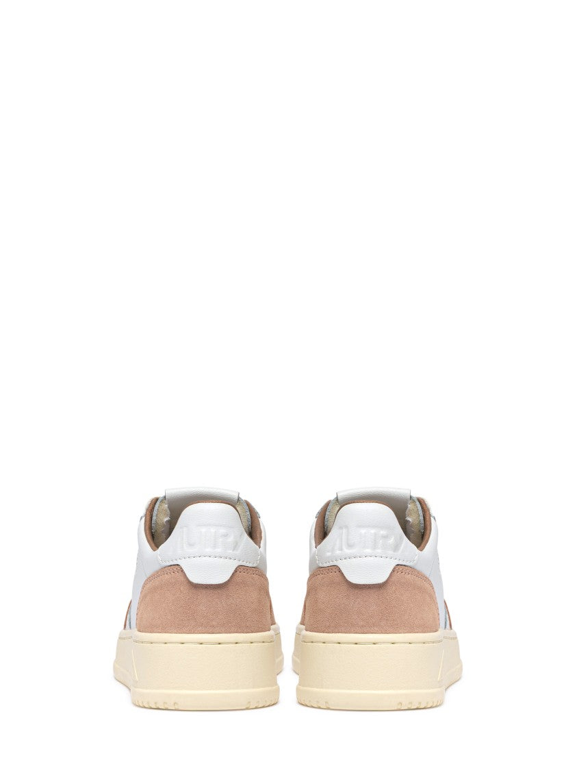 Autry Low-Top Sneakers With Soft Leather And Suede Accents