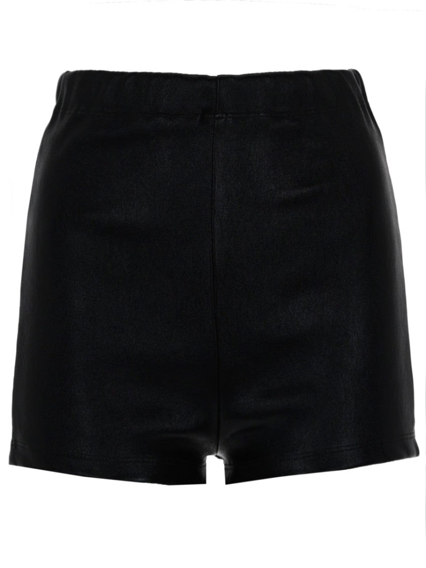Rick Owens X Lilies Dirt Bolan Cut Off Leather Shorts
