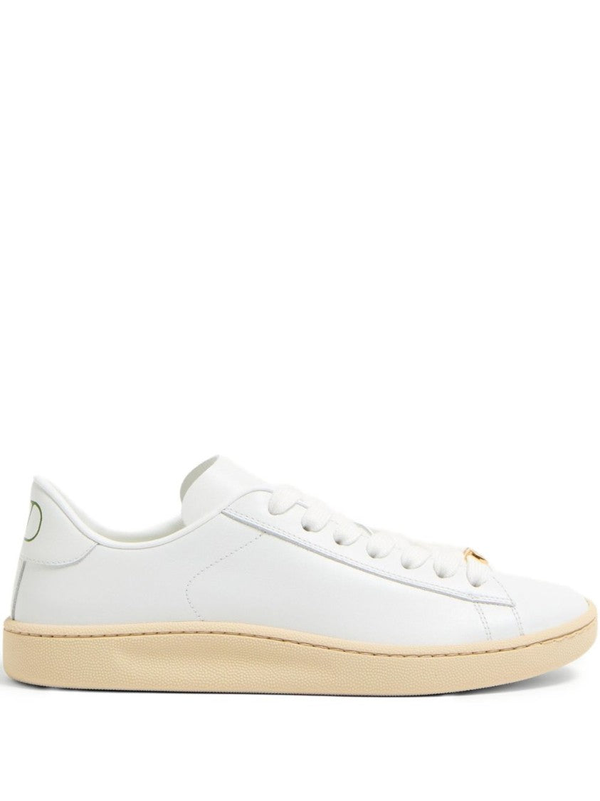 Valentino Garavani Low-Top Sneakers With Textured Sole And Chic Accents