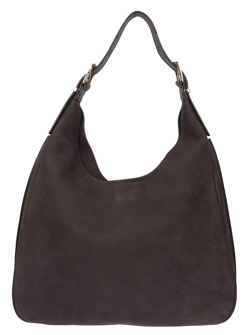 Michael Kors Nolita Chocolate Suede Tote Bag