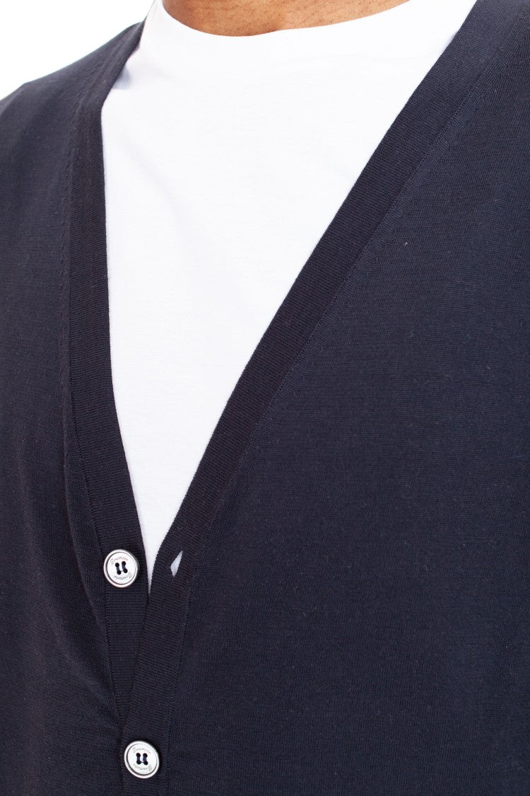 Drumohr Fine Cotton Cardigan