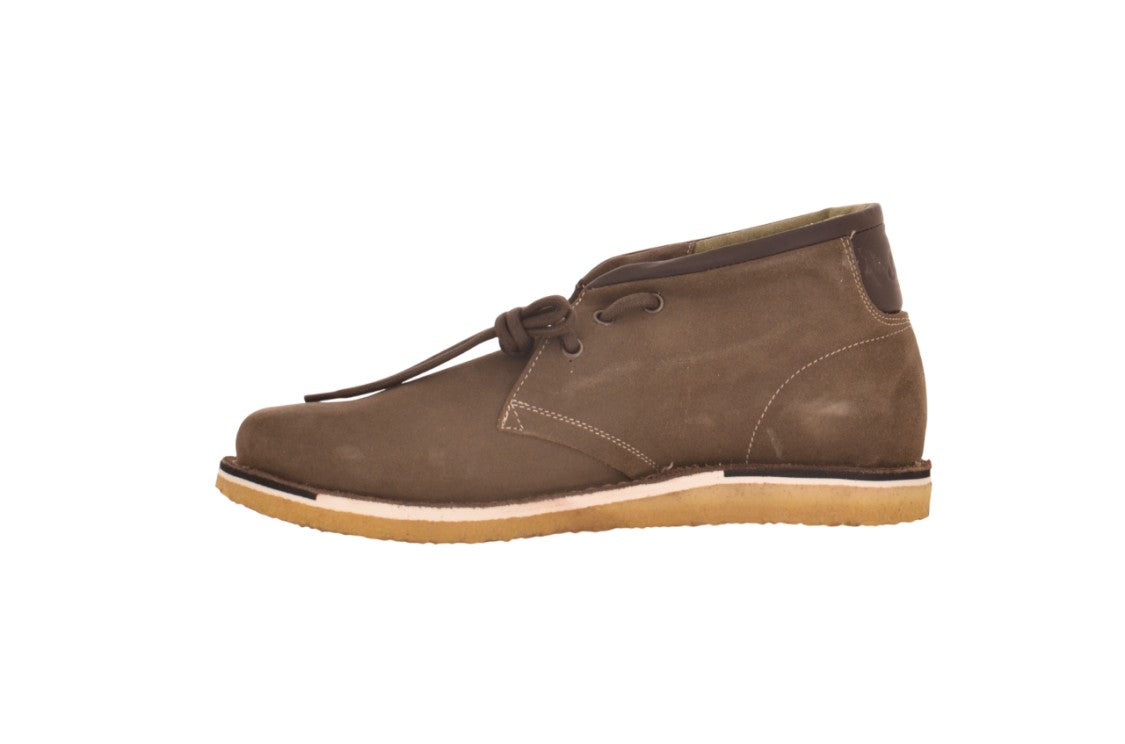 Iza Boa Comfort-Focused Brown Leather Shoes With Removable Insole