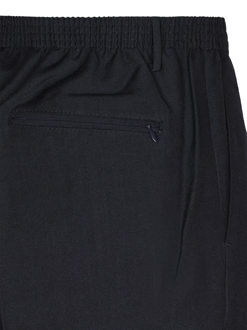 Cellar Door Relaxed Fit Trousers With Tapered Leg