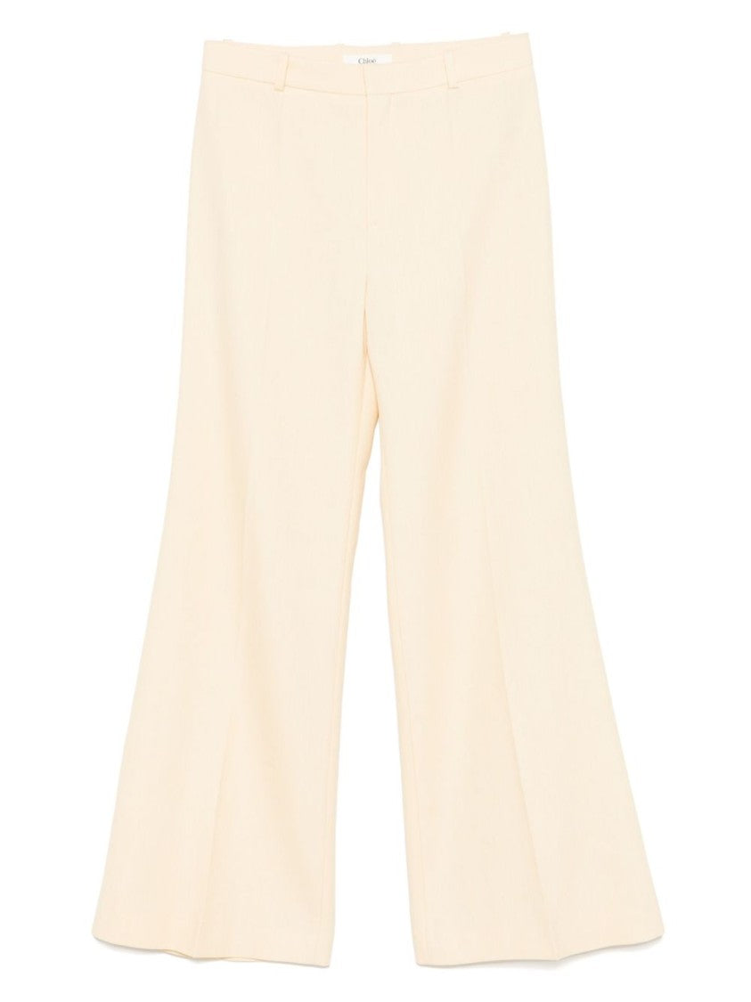 Chloé Canvas Wide-Leg Pant