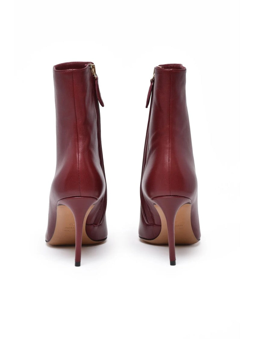 Castagna Red Leather Siviglia Boots