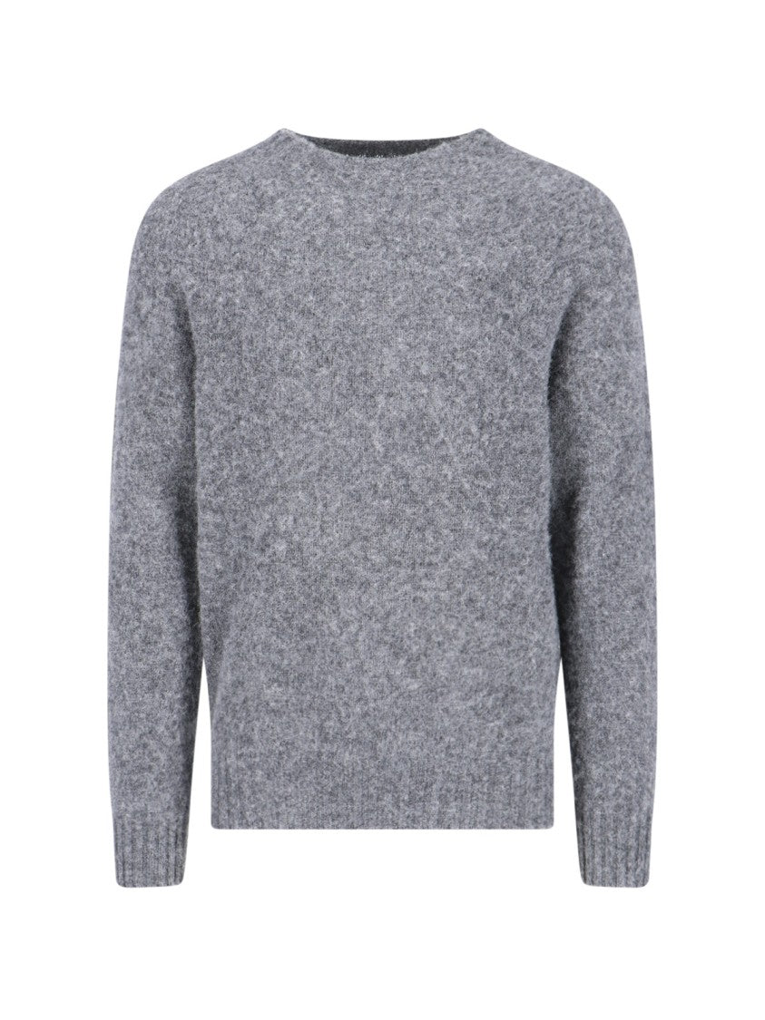 Howlin Soft Textured Grey Knit Sweater