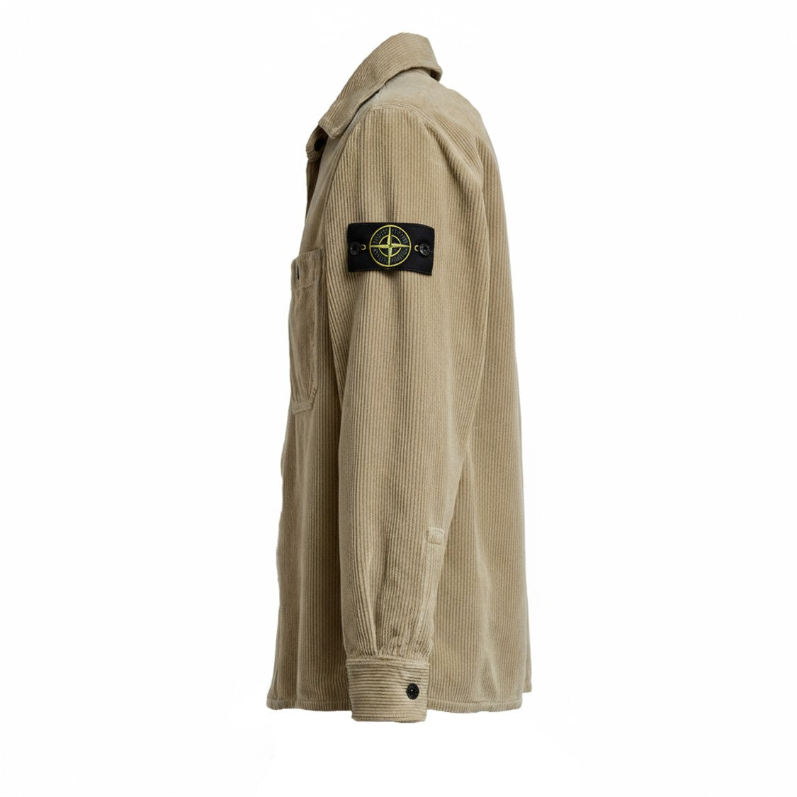 Stone Island Organic Cotton Corduroy 800 Overshirt